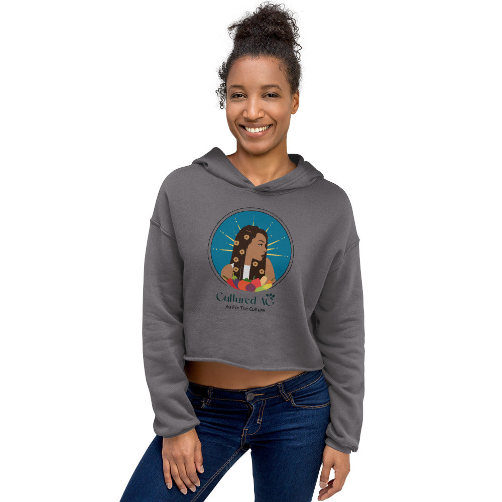 AG for the Culture Crop Hoodie - Keisha